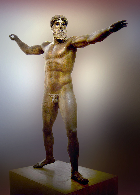 Poseidón Artemisio, ejemplo de escultura griega